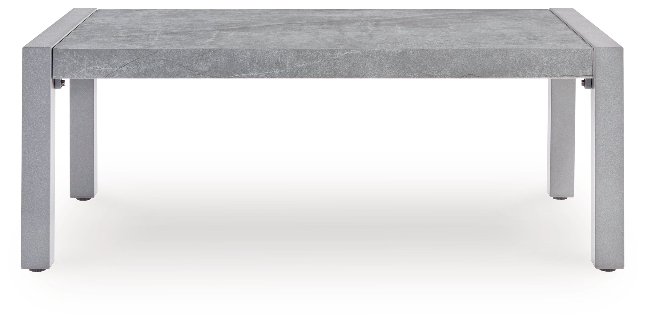 Hurley Park Gray Outdoor Sofa, 2 Lounge Chairs and Coffee Table