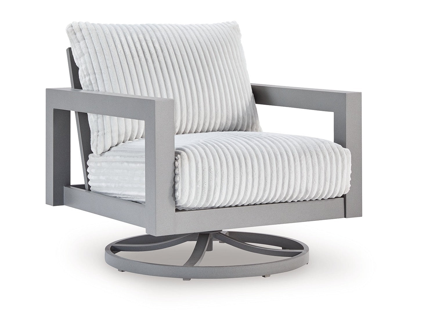 Hurley Park Gray Swivel Chair w/Cushion
