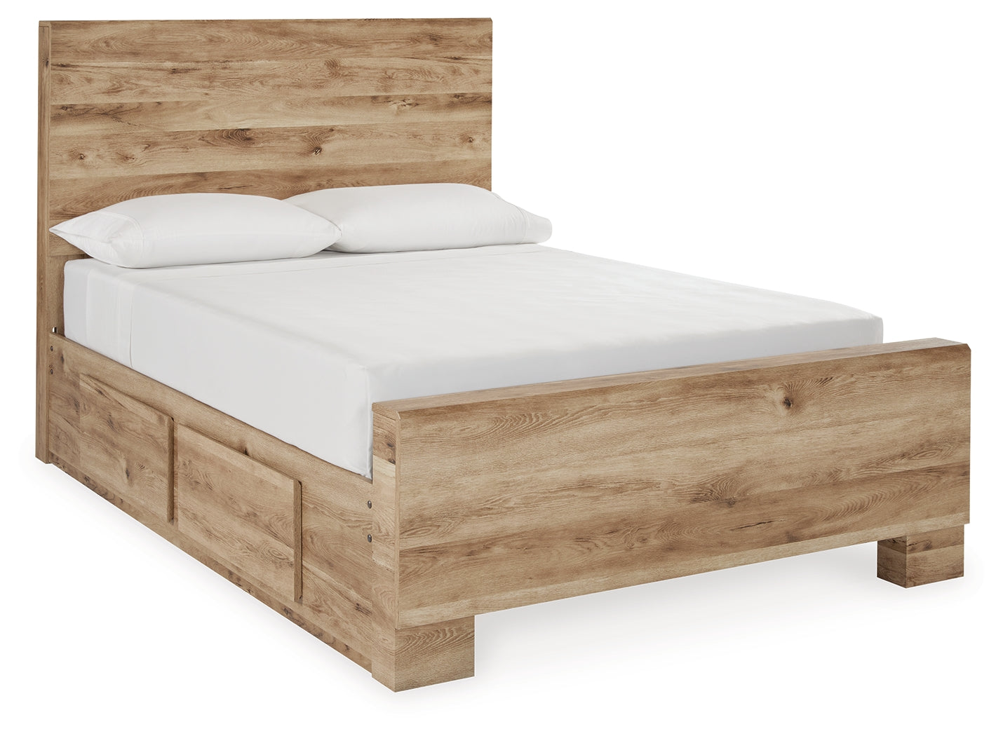 Hyanna Brown Full Panel Bedroom Set, Tan
