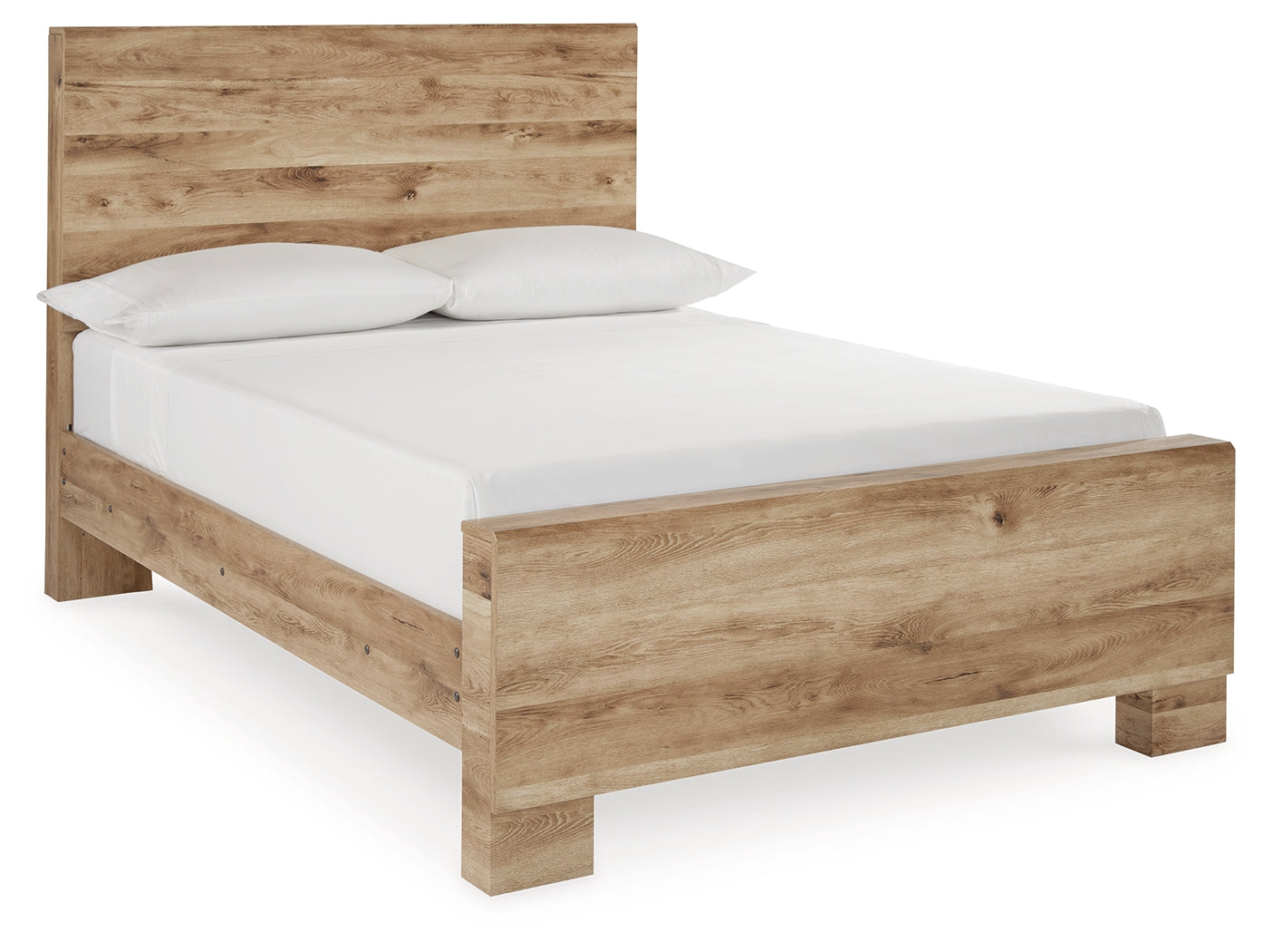 Hyanna Brown Full Panel Bedroom Set, Tan