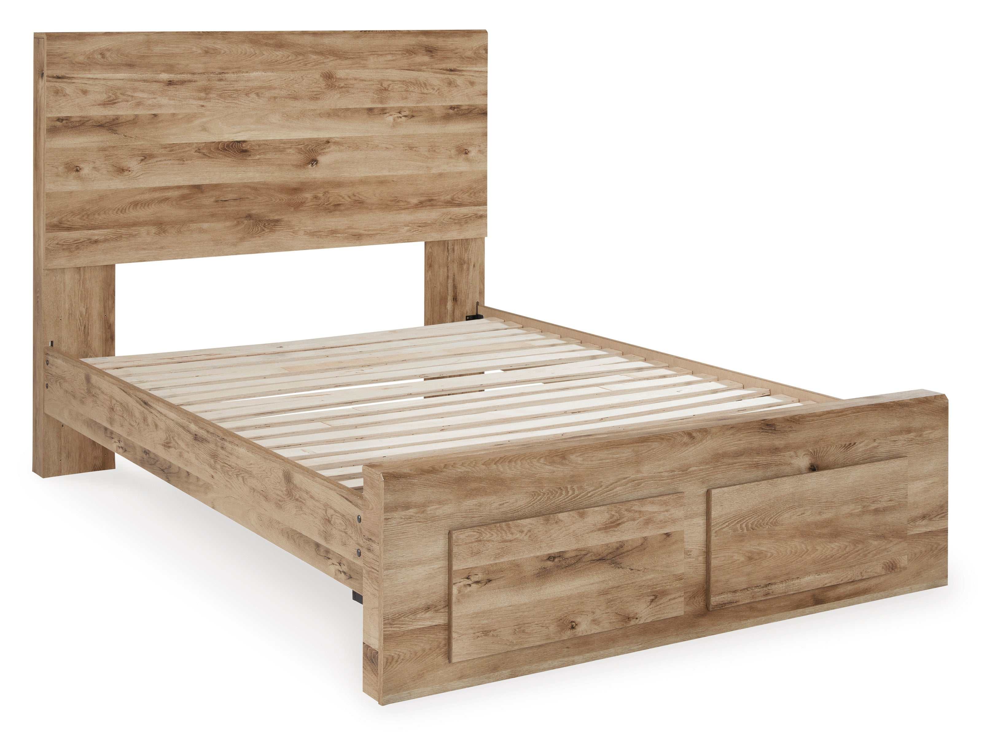 Hyanna Tan Brown Full Youth Bed w/ FB Storage