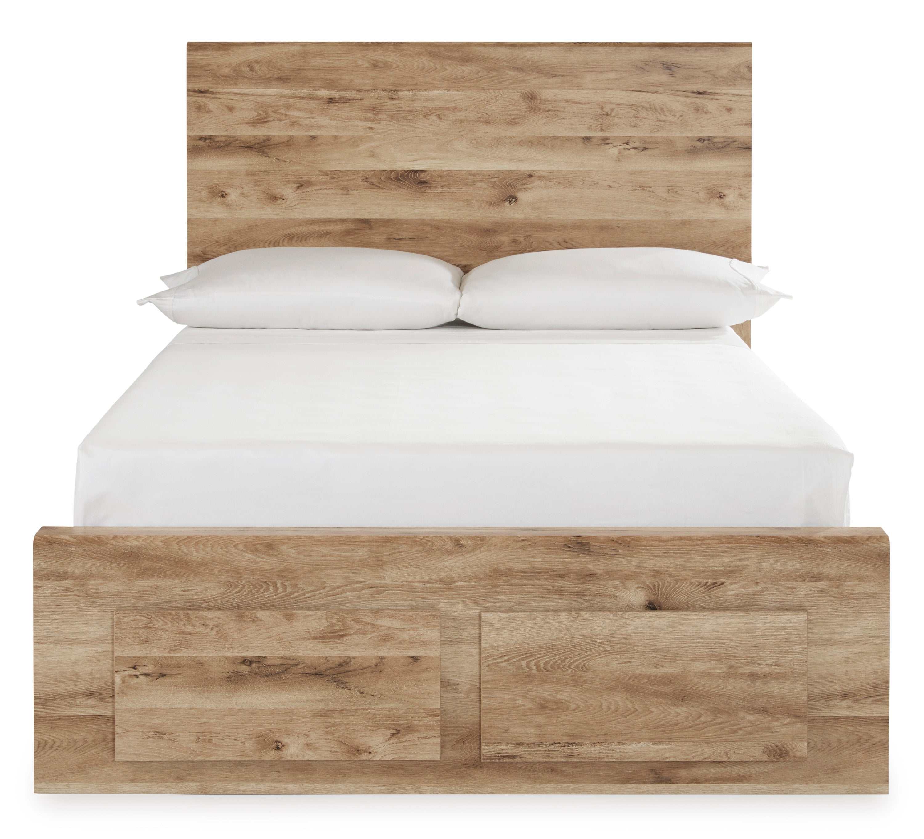 Hyanna Tan Brown Full Youth Bed w/ FB Storage