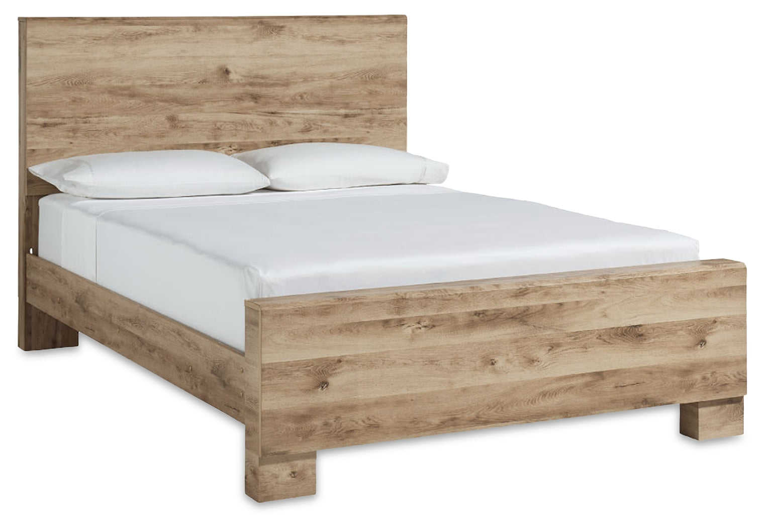 Hyanna Brown King Panel Bedroom Set, Tan