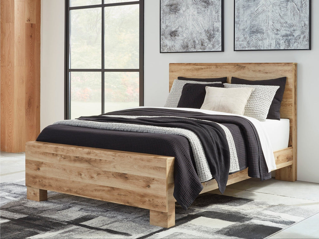 Hyanna Tan Panel Bedroom Sets