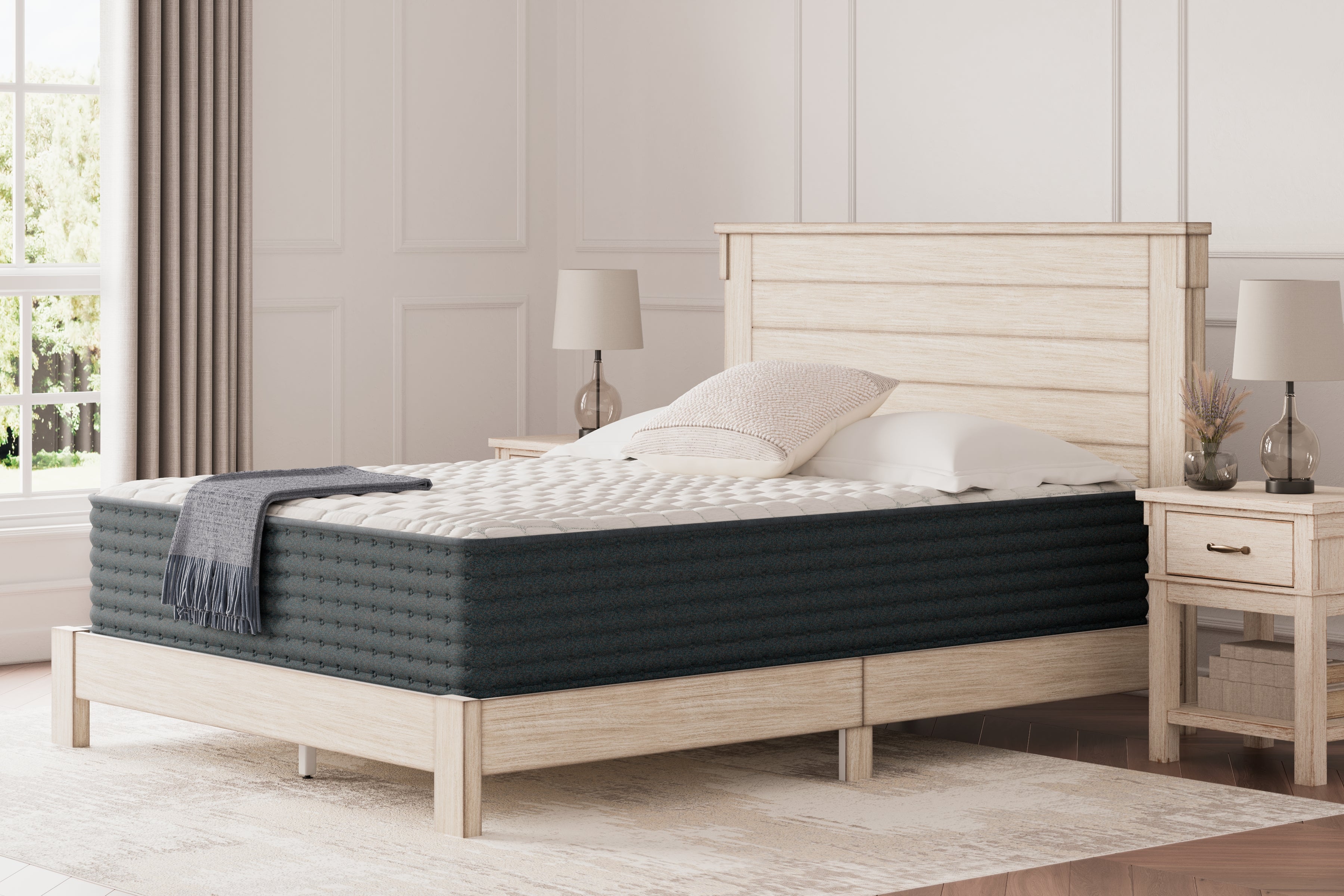 Hybrid White King Mattress