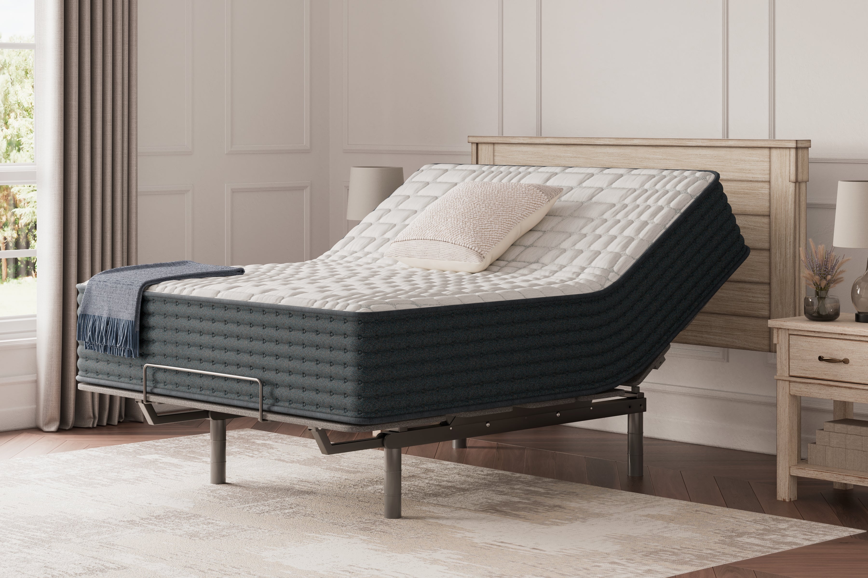 Hybrid White King Mattress