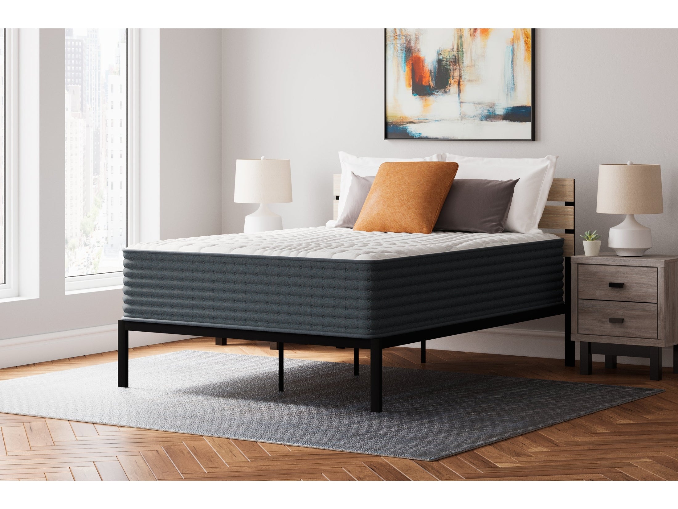 Hybrid White Queen Mattress