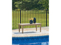 Hyland wave Driftwood Outdoor Coffee Table