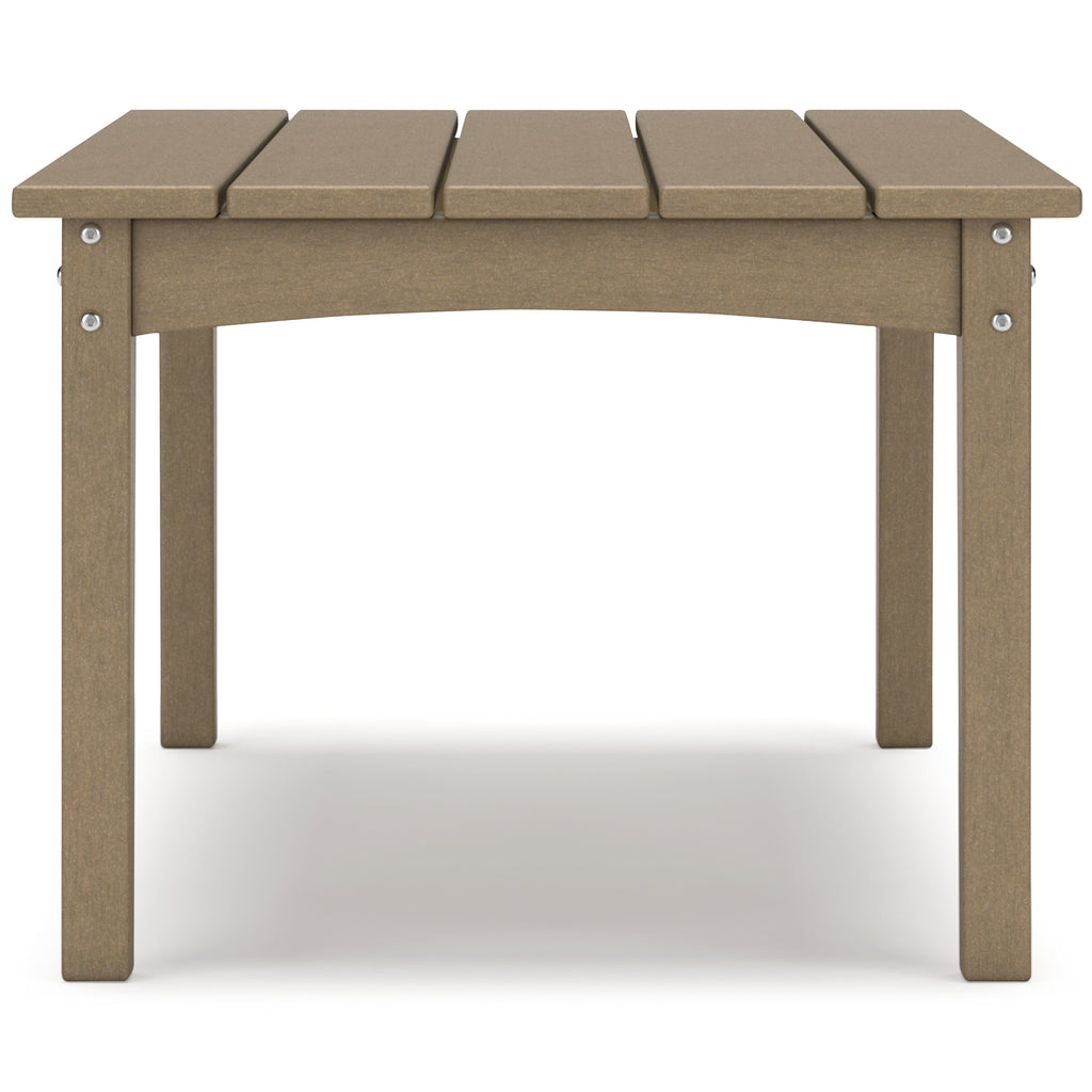 Hyland wave Driftwood Outdoor Coffee Table