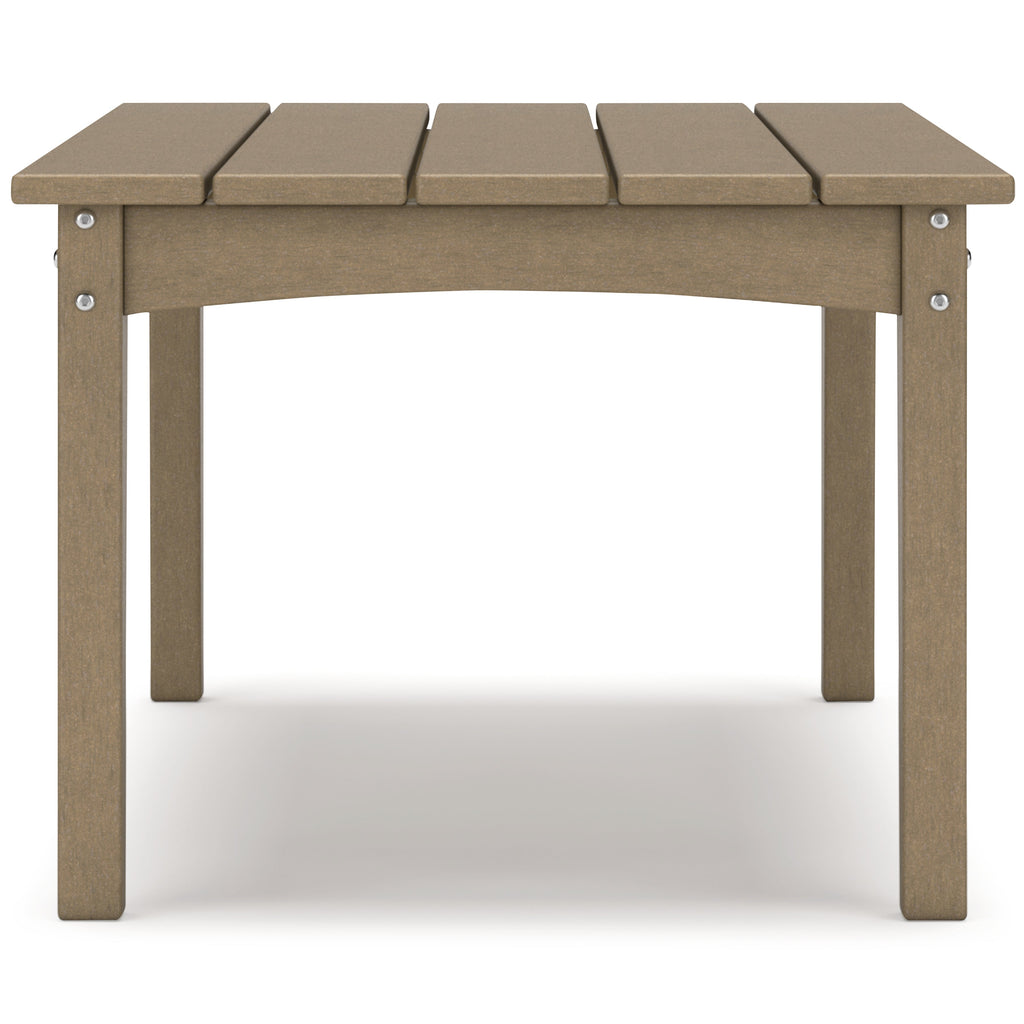 Hyland wave Driftwood Outdoor Coffee Table