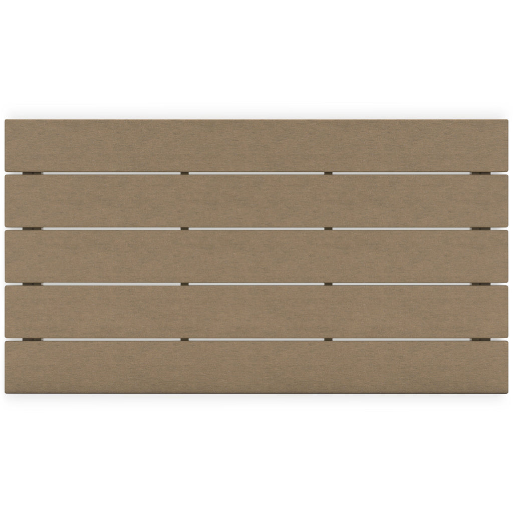 Hyland wave Driftwood Outdoor Coffee Table