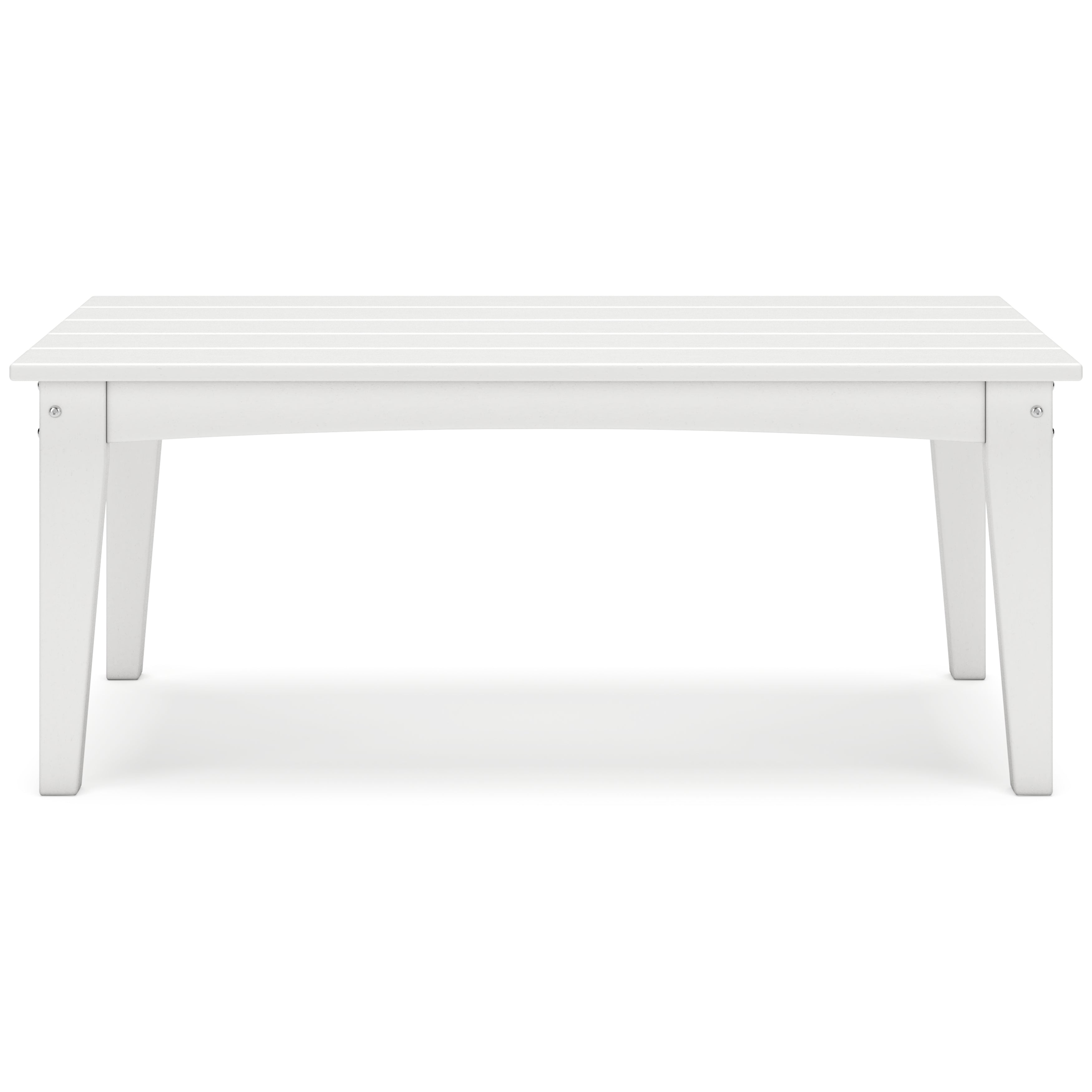Hyland wave White Outdoor Coffee Table