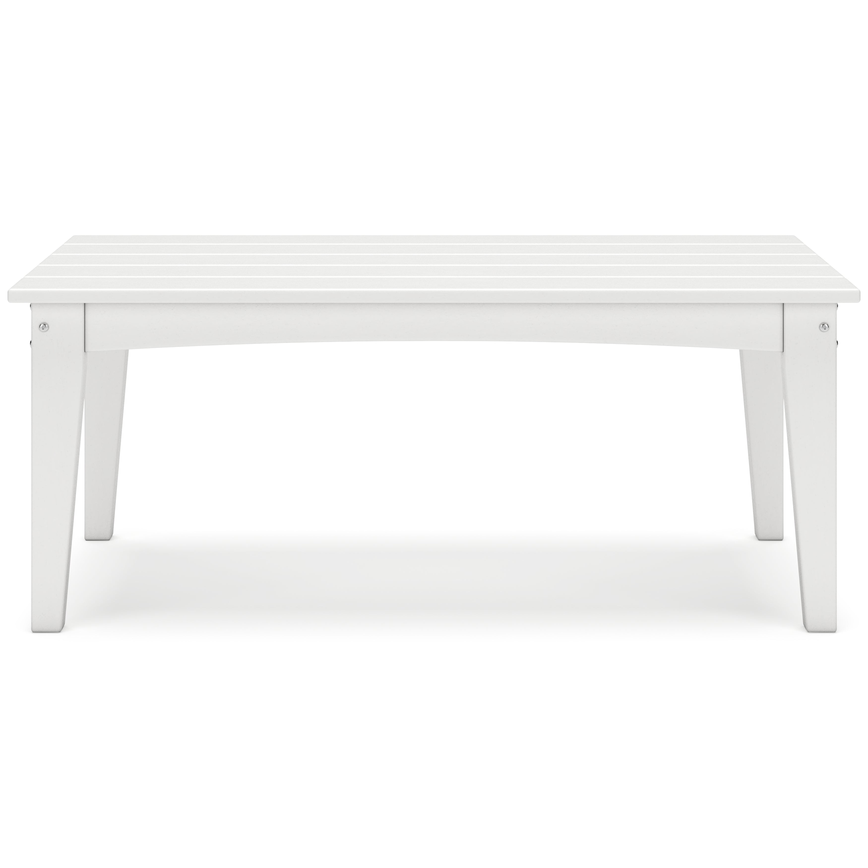Hyland wave White Outdoor Coffee Table