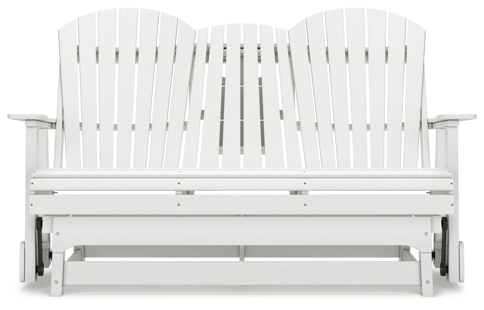 Hyland wave White Outdoor Glider Loveseat