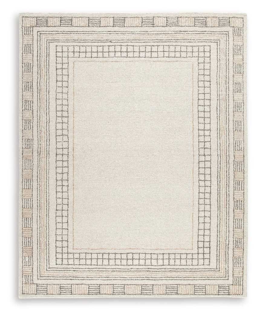 Idaman Taupe/Brown Large Rug
