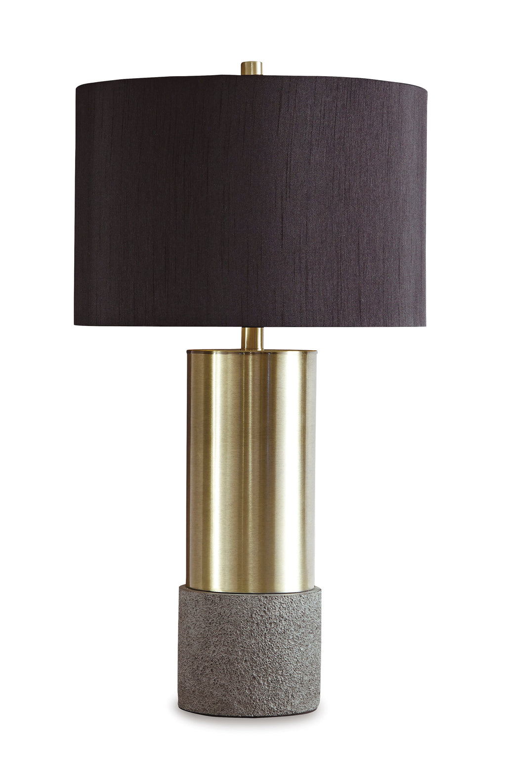 Jacek Gray/Brass Finish Table Lamp (Set of 2)