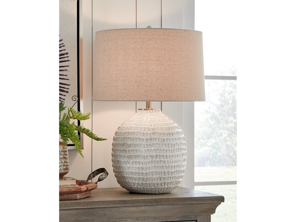 Jamon Beige Table Lamp (Set of 2)