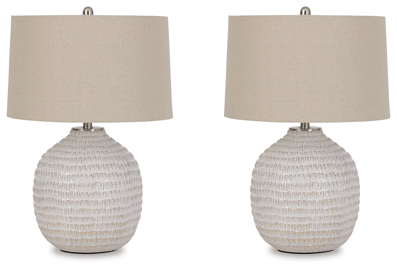Jamon Beige Table Lamp (Set of 2)