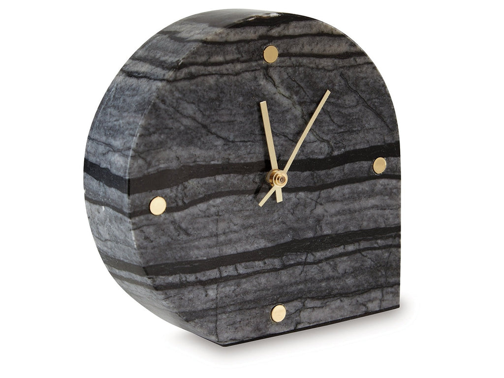 Janmour Black Table Clock