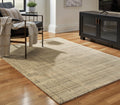 Janston Ivory/Gray/Tan Medium Rug