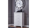 Jarlee White Four Drawer Chest