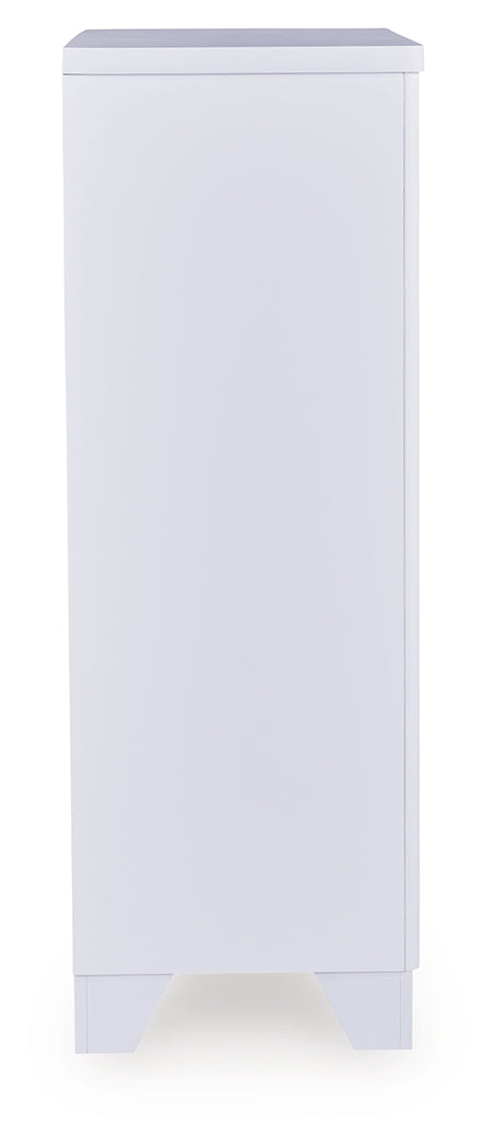 Jarlee White Four Drawer Chest