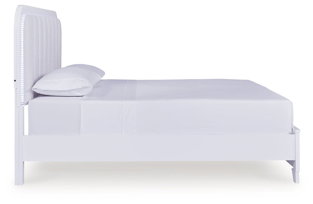 Jarlee King Panel Bedroom Set, White