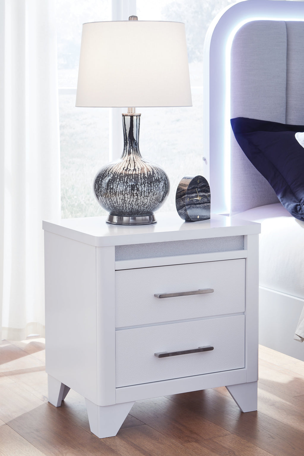 Jarlee King Panel Bedroom Set, White