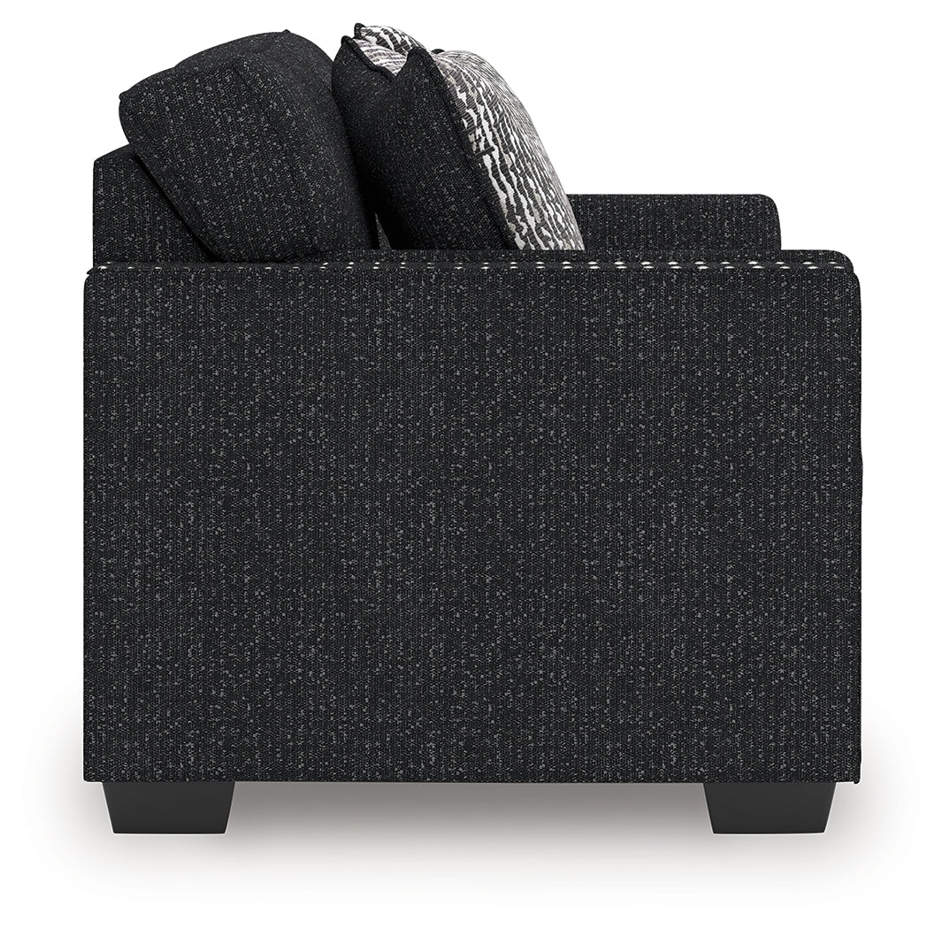 Jasmine Peaks Coal Loveseat