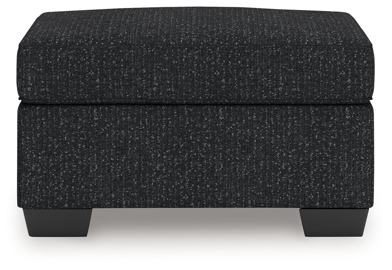 Jasmine Peaks Coal Ottoman