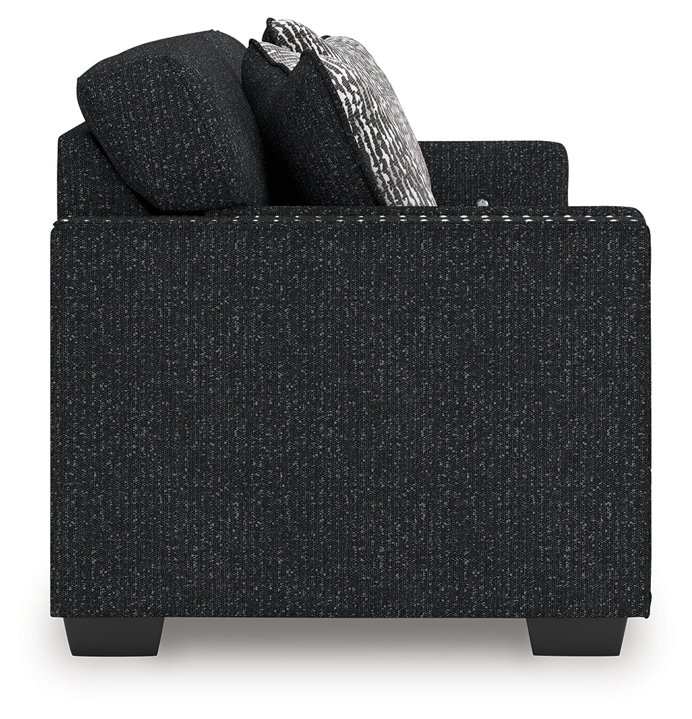 Jasmine Peaks Coal Sofa