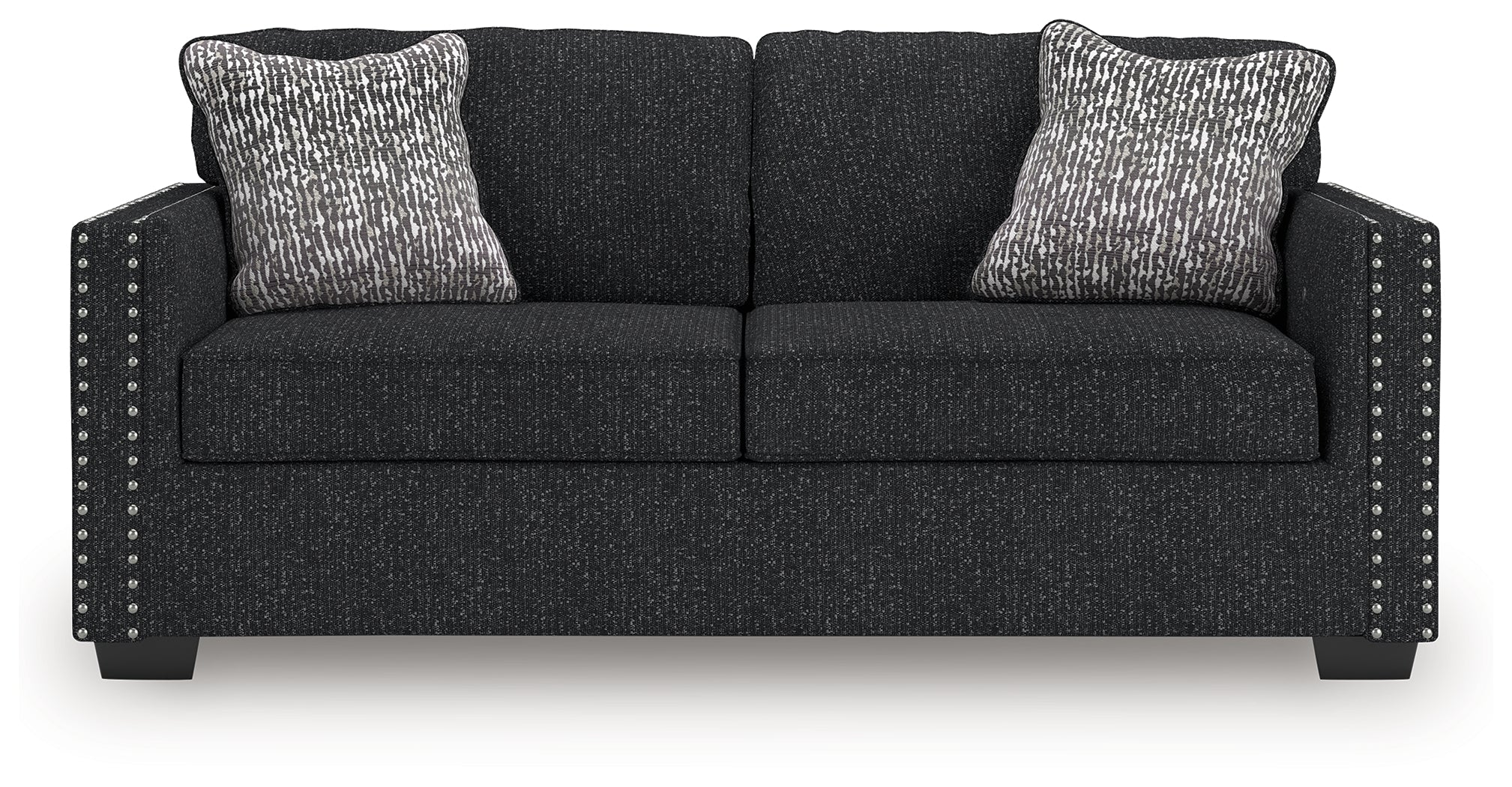 Jasmine Peaks Coal Sofa and Loveseat