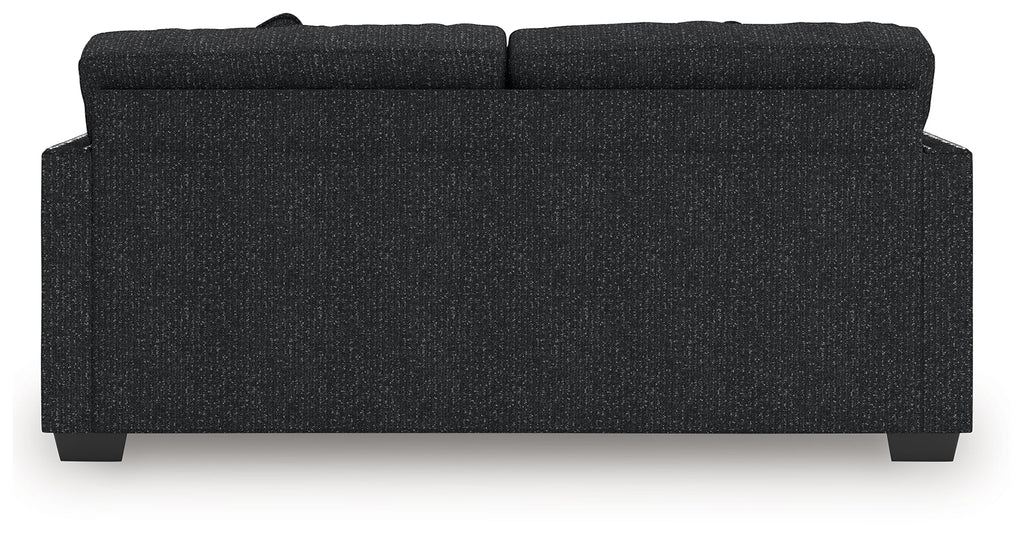 Jasmine Peaks Coal Sofa and Loveseat
