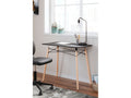 Jaspeni Black/Natural Home Office Desk