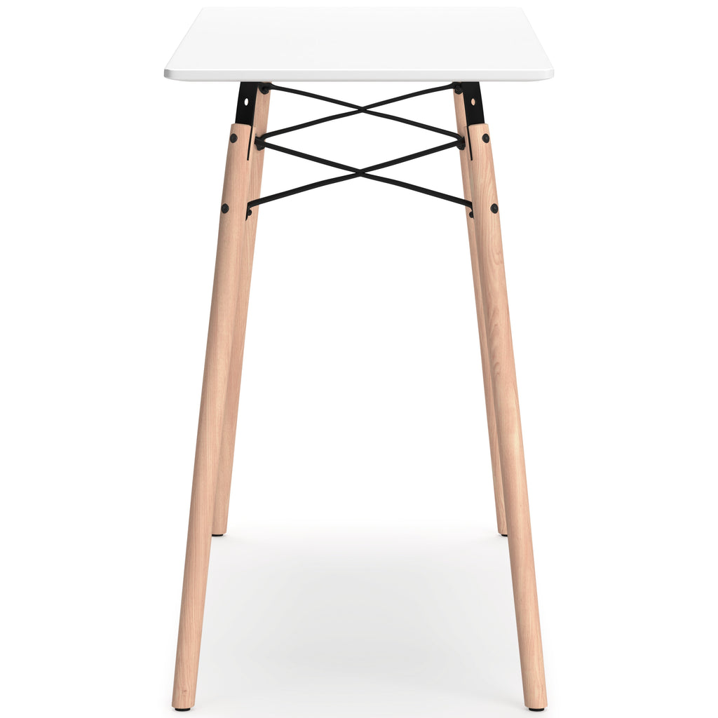 Jaspeni White/Natural Home Office Desk