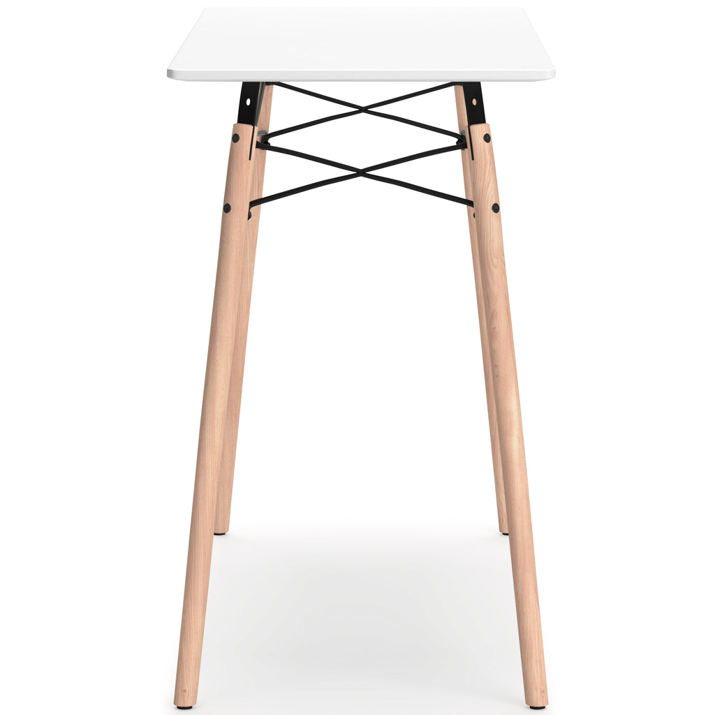 Jaspeni White/Natural Home Office Desk