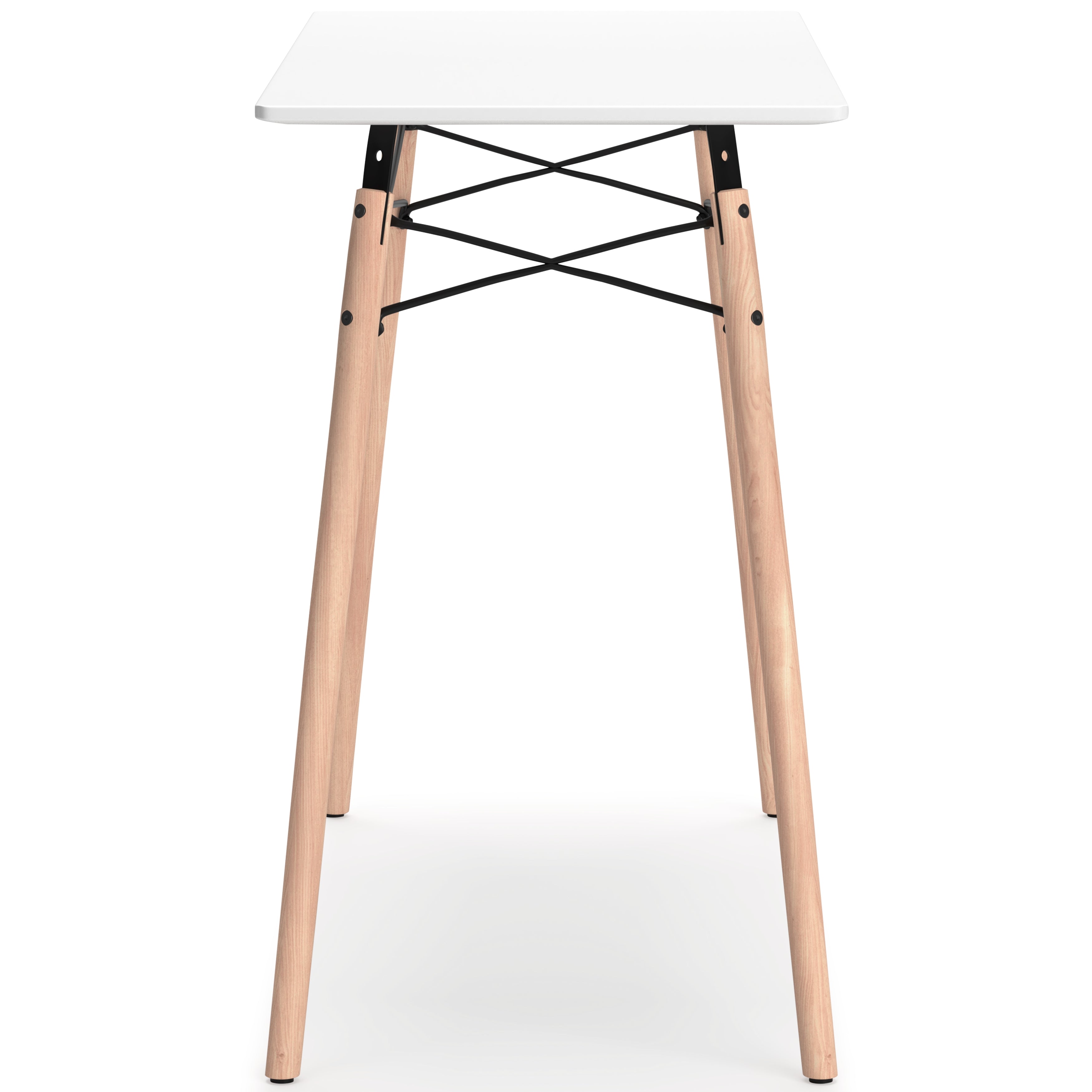 Jaspeni White/Natural Home Office Desk