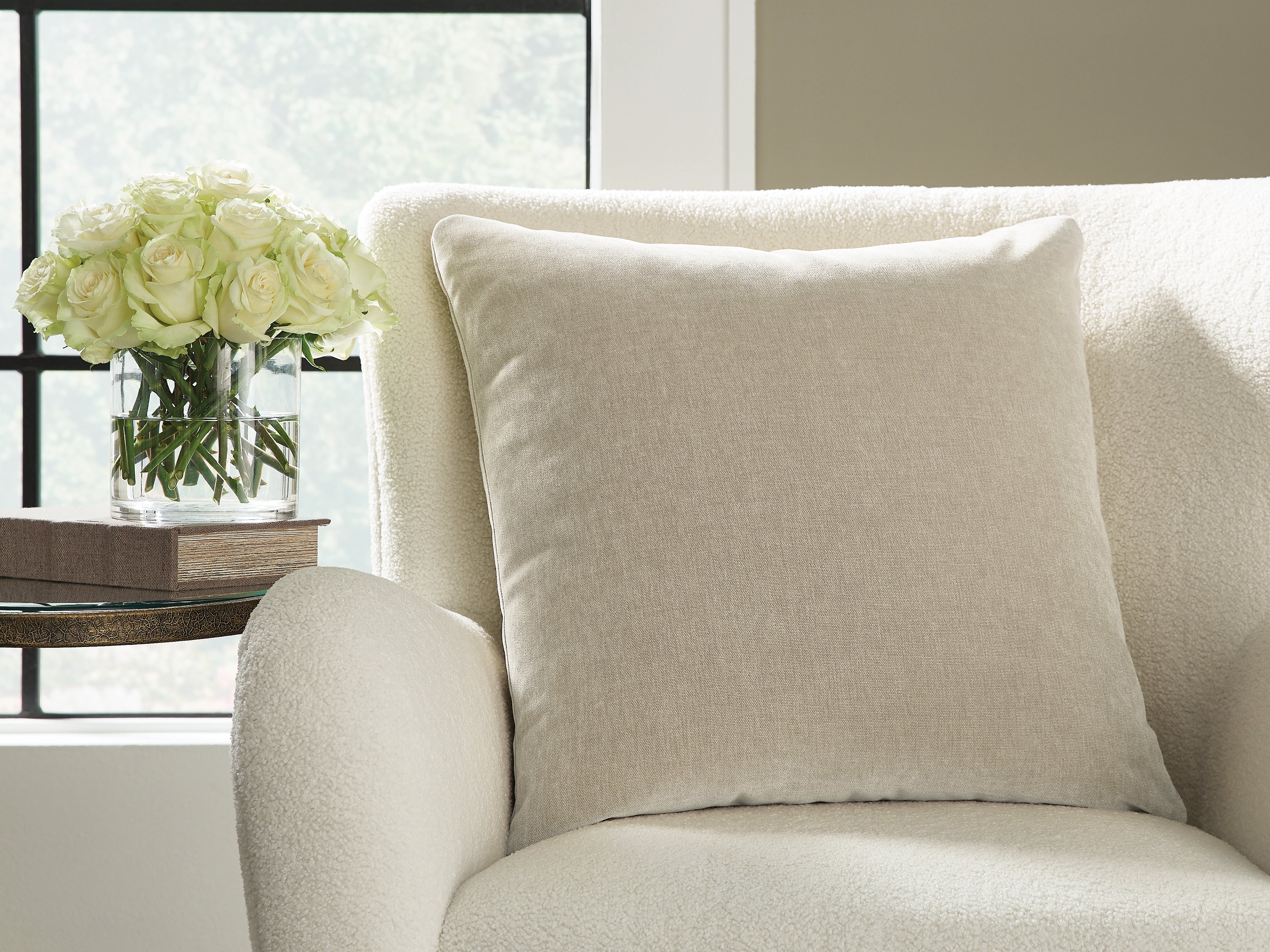 Jaxkins Warm Gray Pillow (Set of 4)