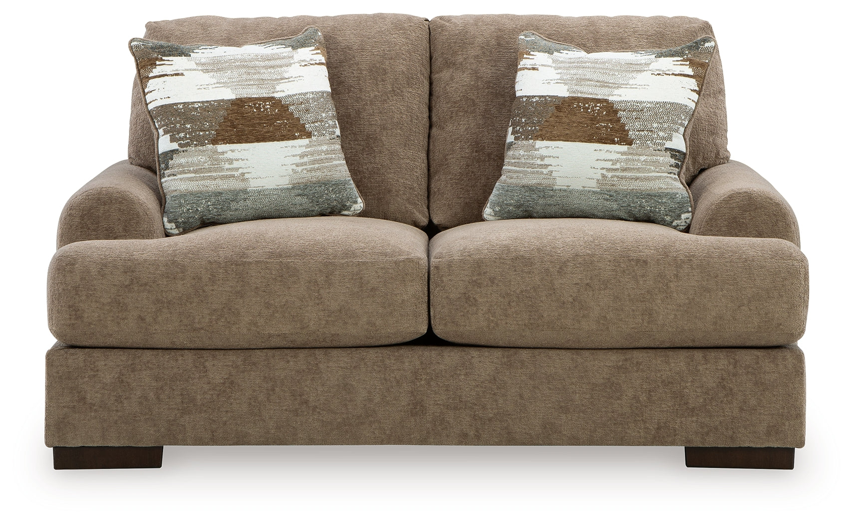 Jayne Park Pecan Loveseat