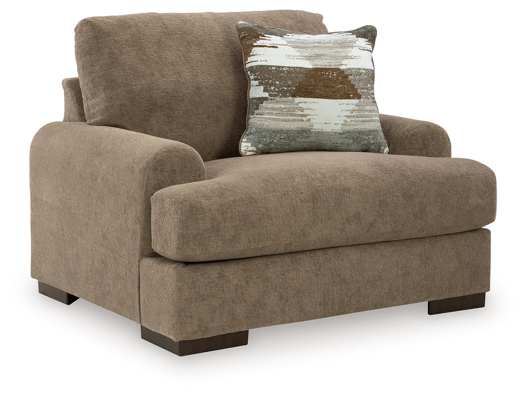 Jayne Park Pecan Oversized Chair