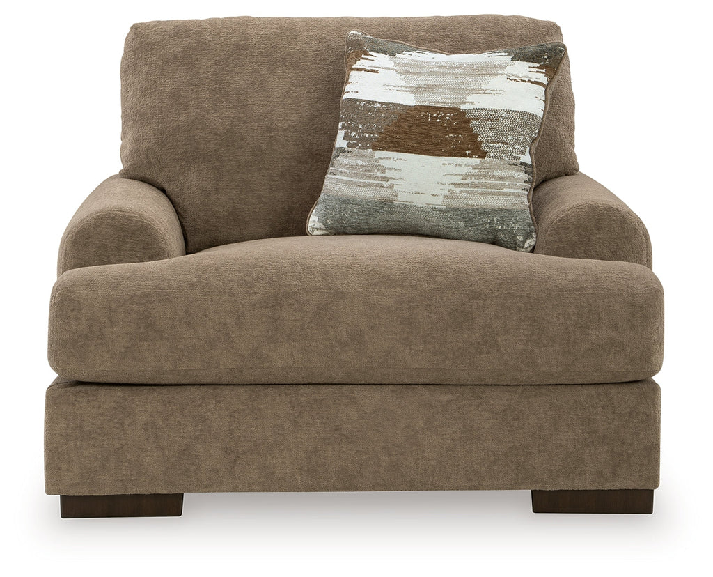 Jayne Park Pecan Oversized Chair