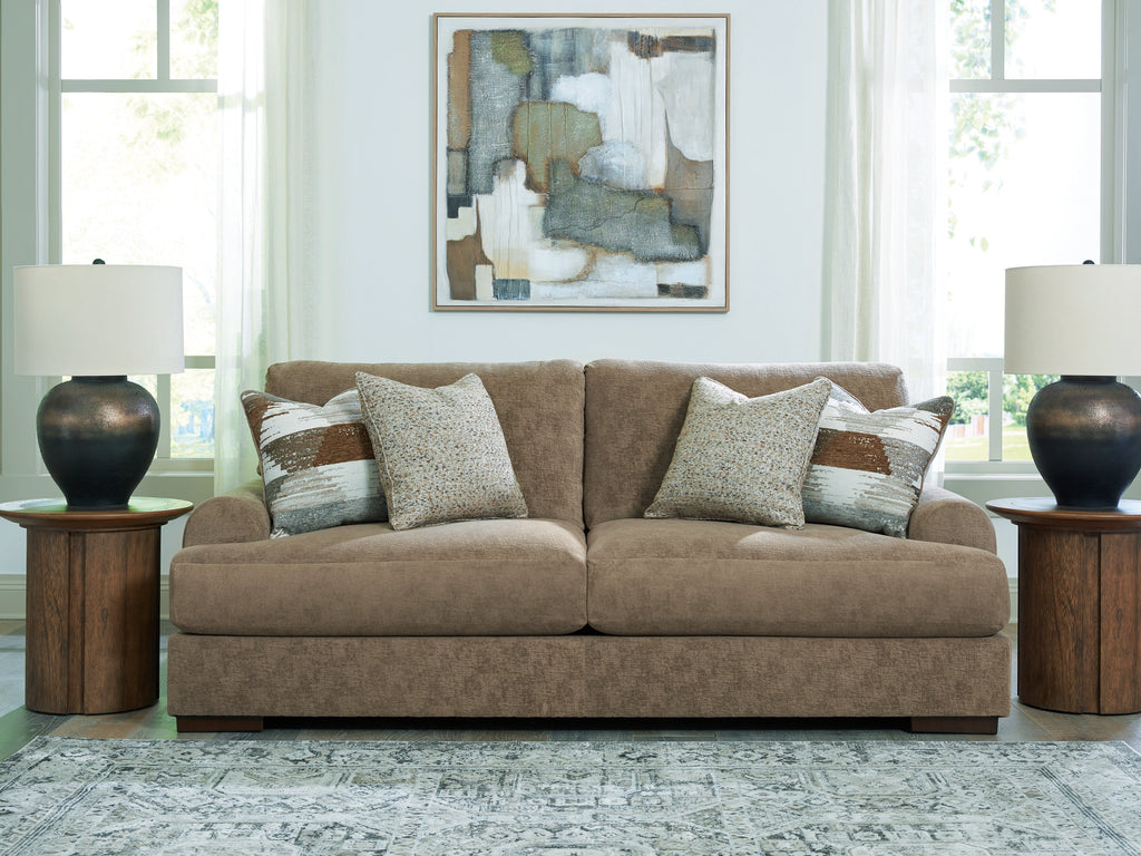 Jayne Park Pecan Sofa