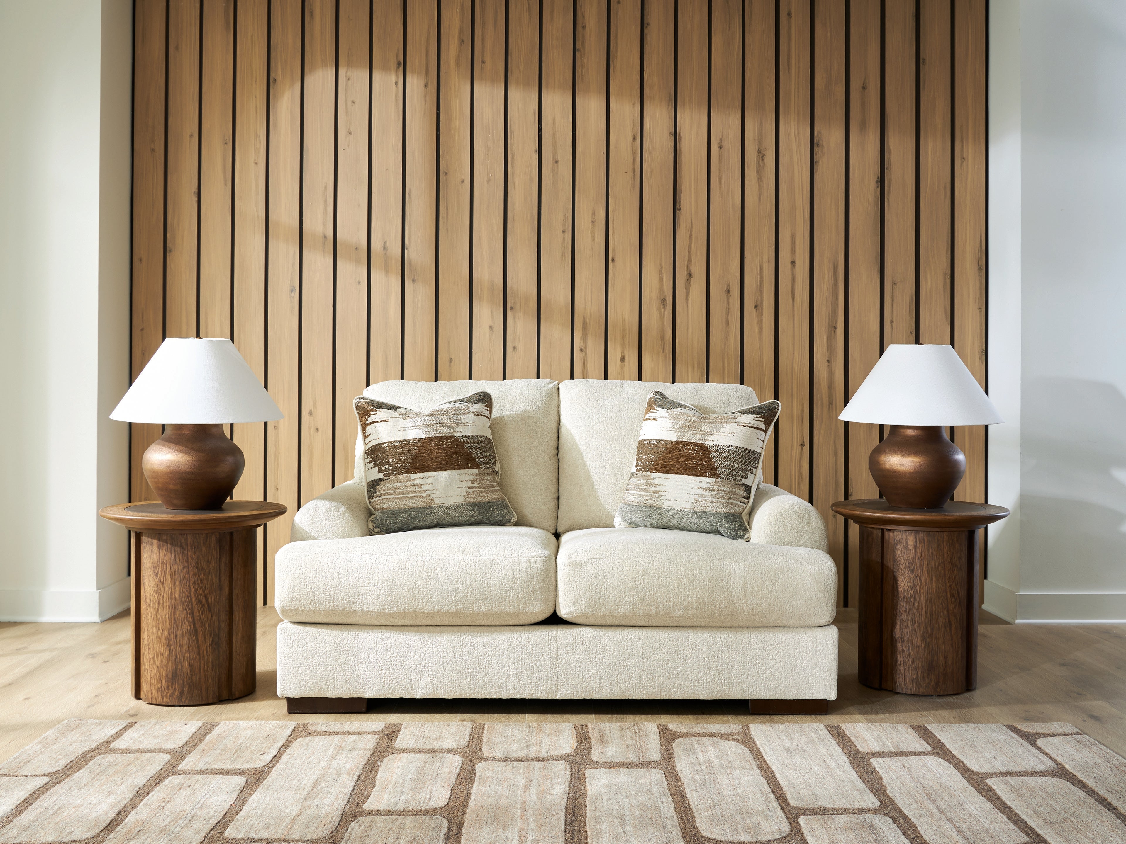 Jayne Park Sand Loveseat