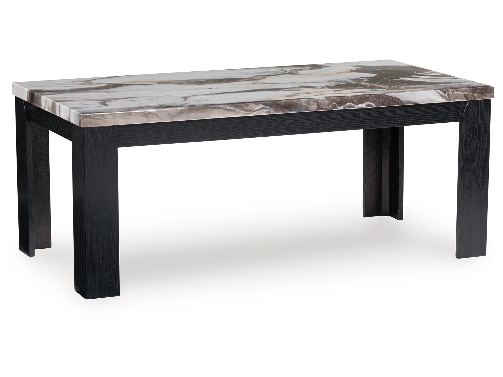 Jazmore Dark Brown Occasional Table Set (Set of 3)