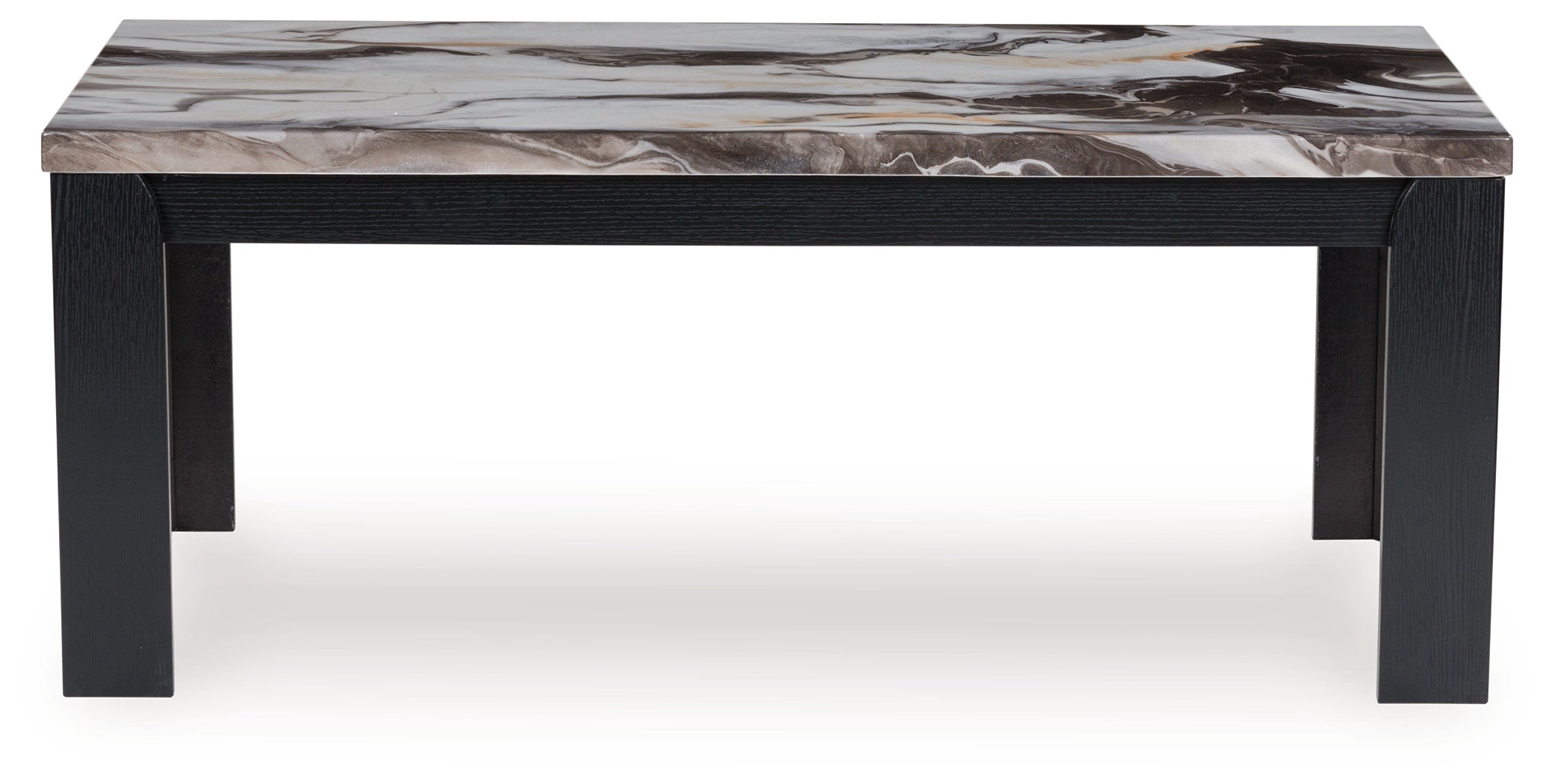 Jazmore Dark Brown Occasional Table Set (Set of 3)