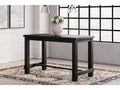 Jeanette Black Counter Height Dining Table