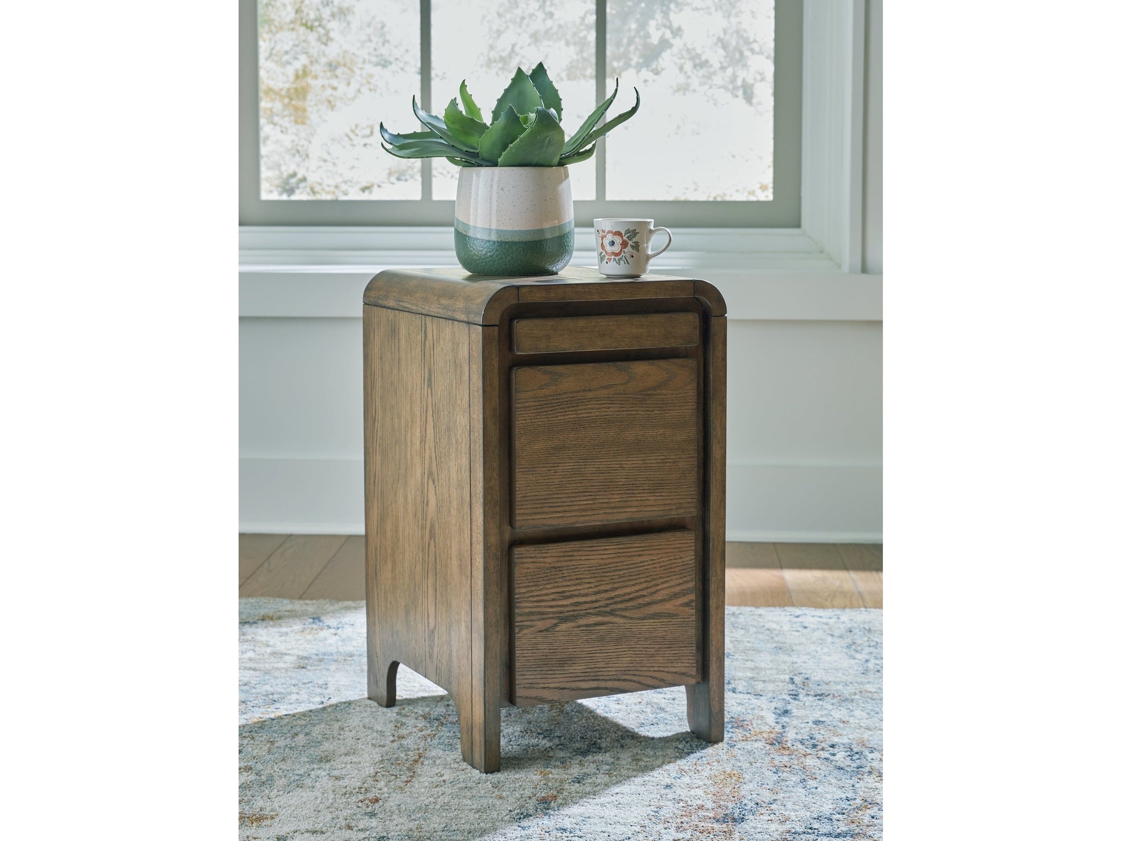 Jensworth Brown Accent Table