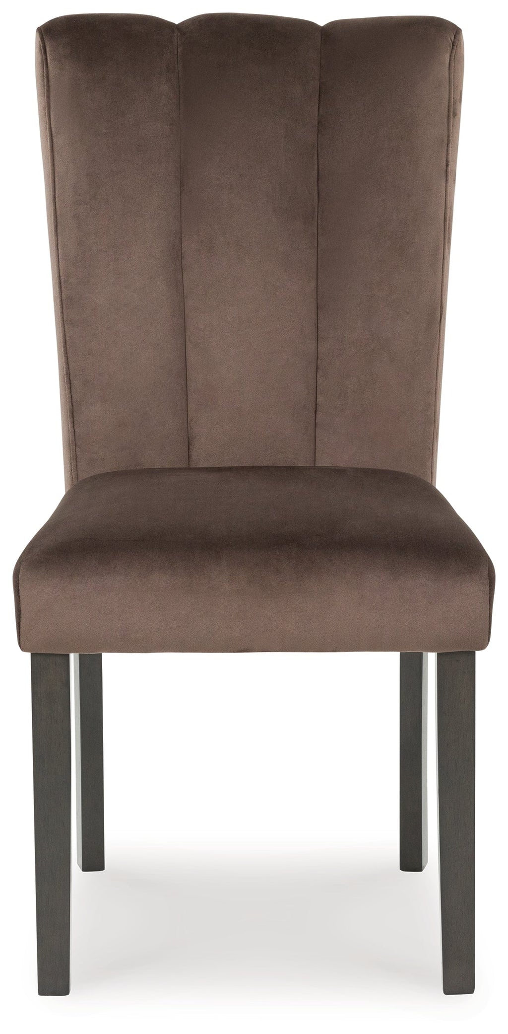 Jeshina Mocha/Dark Brown/Beige Dining Table and 4 Chairs