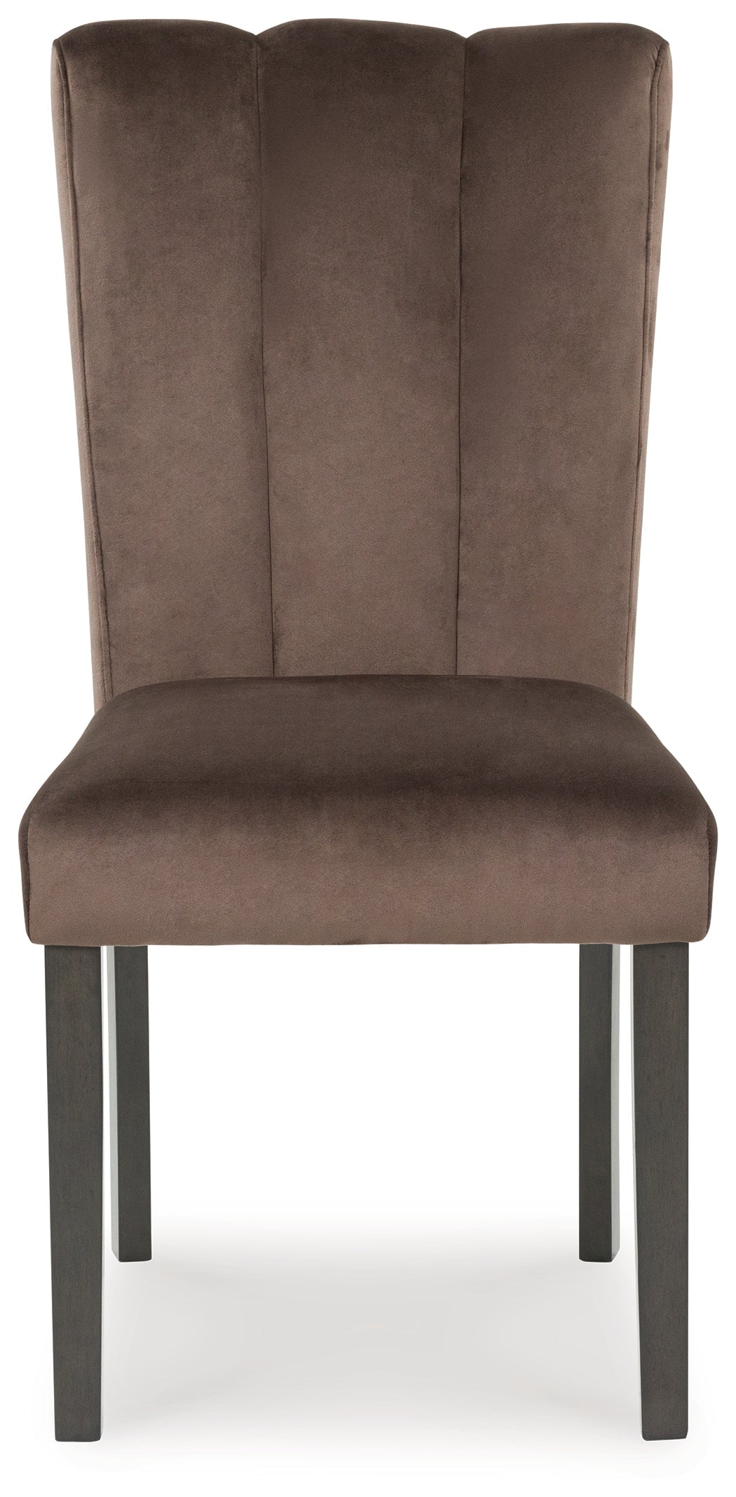 Jeshina Mocha/Dark Brown/Beige Dining Table and 2 Chairs
