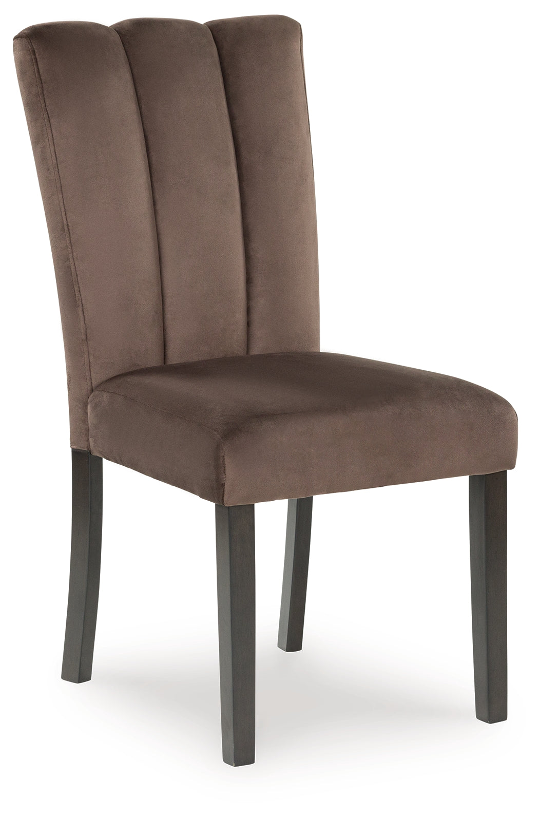 Jeshina Mocha/Dark Brown/Beige Dining Table and 2 Chairs